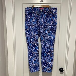 Lilly Pulitzer Patterned Jeans